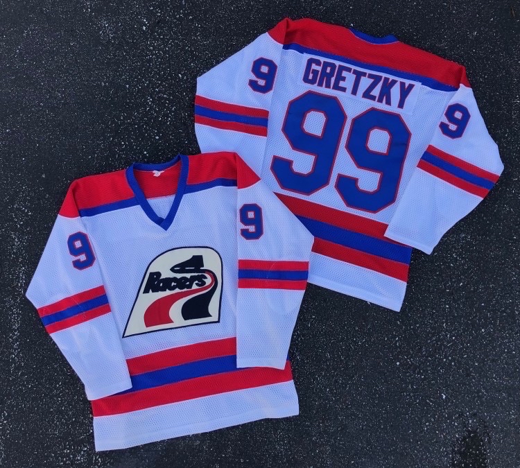 Men custom 99 gretzky nhl white jerseys